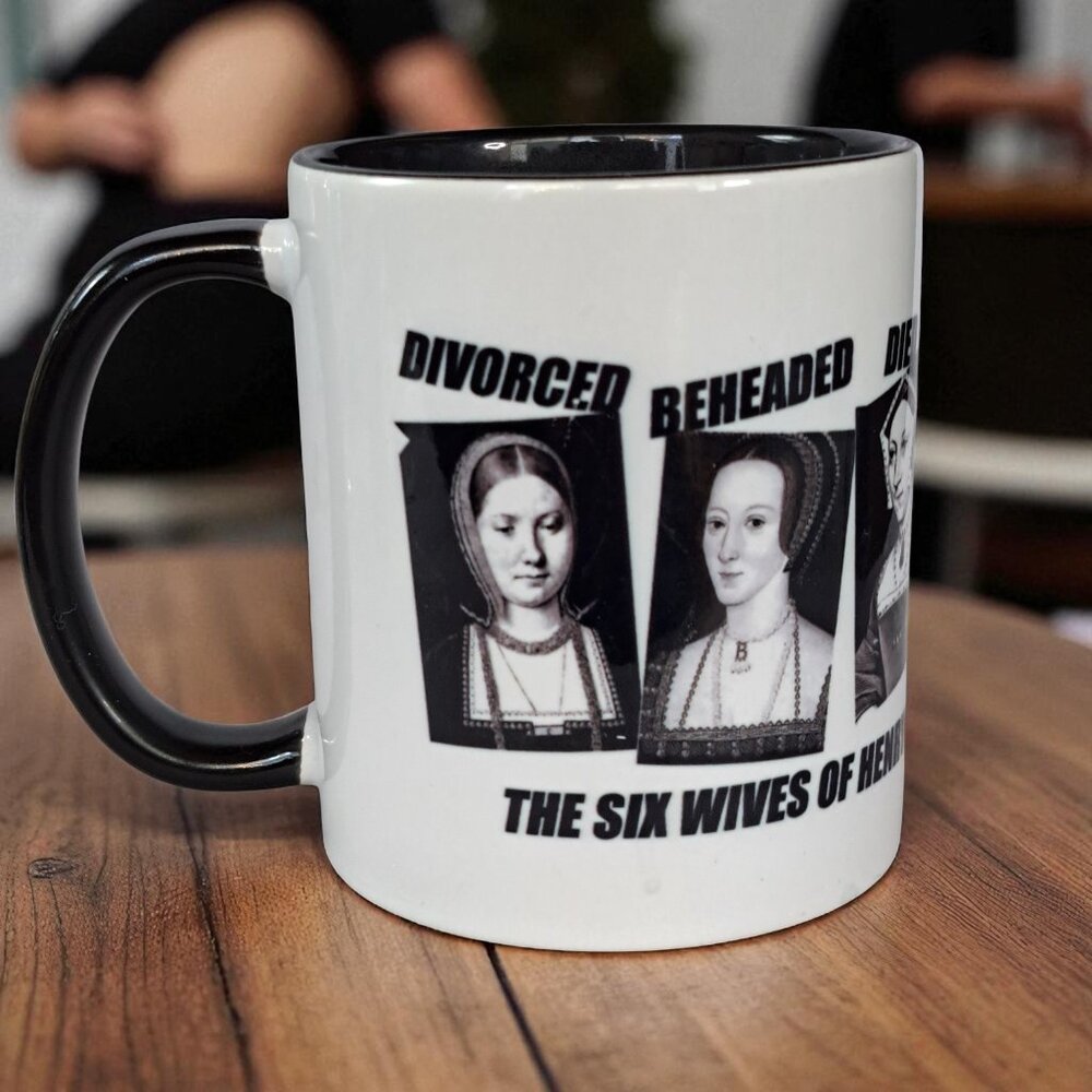 CafePress Six Wives Of King Henry VIII Coffee Cup Ceramic Mug